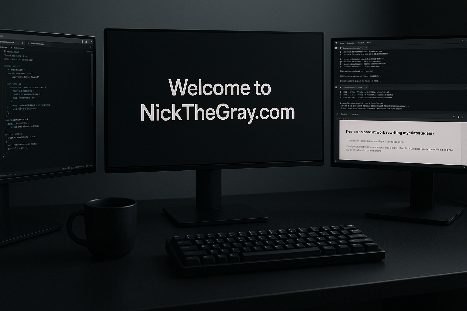 Featured image for Welcome to the New NickTheGray.com